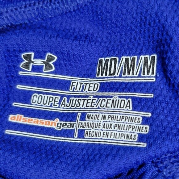 Under Armour Turtleneck Blue Fitted Size M - Picture 8 of 13